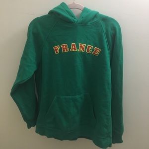 Green France Sweatshirt
